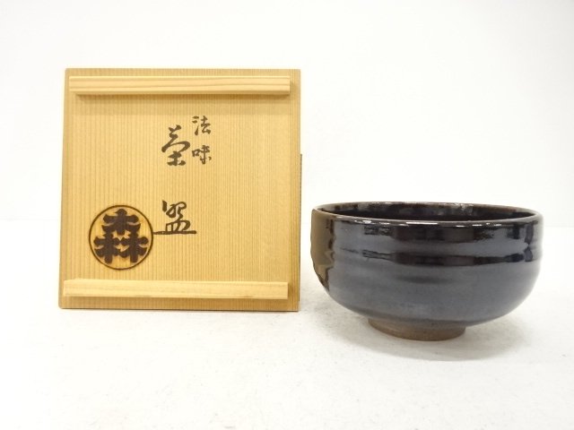 JAPANESE TEA CEREMONY / TEA BOWL CHAWAN / KOSETO GLAZE / ARTISAN WORK